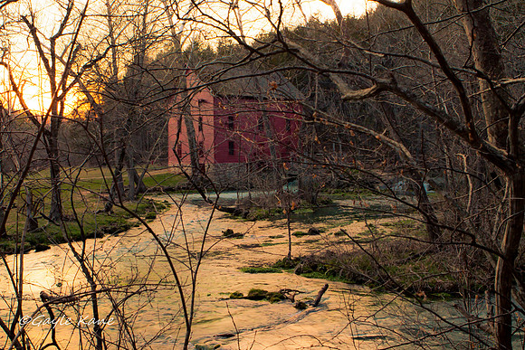 Alley Springs Sunset